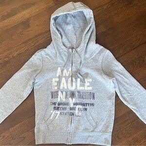 American Eagle Outfitters Gray Kids Hoodie